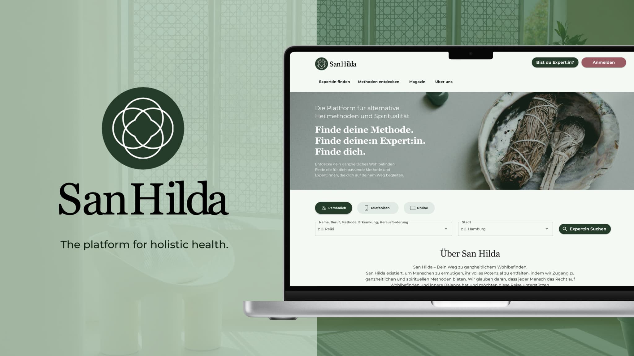 SanHilda, the platform for holistic health